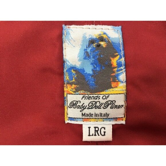 Donald Pliner Dog Coat Sz LRG Friends Of Baby Doll Leather Dragon Pet Made Italy - Picture 4 of 12